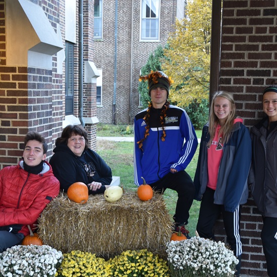 SGA Club with Outdoor Decorations
