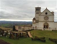 Student Assisi Pilgrimage Basiliche San Francesco