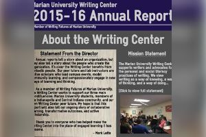 Writing Center Report