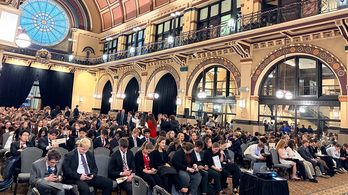 We The People participants in Crown Plaza Grand Hall