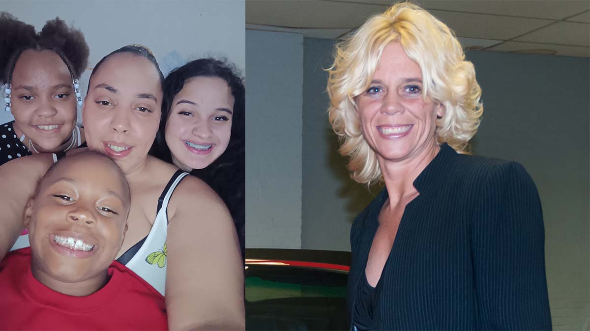 Program participants and Lesley Neff